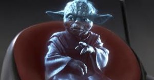 Yoda iPhone hologram Apps Appwriter 